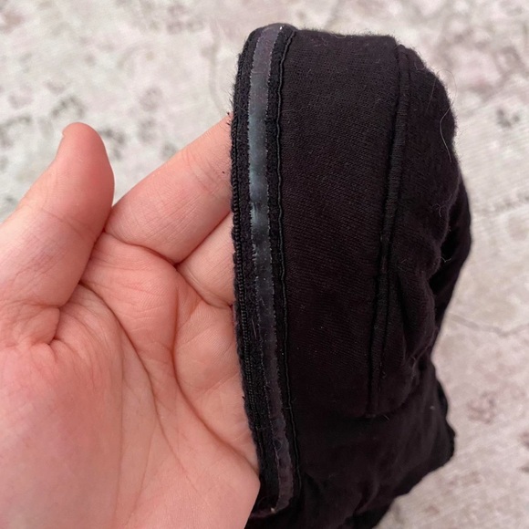 black y2k strapless top with crochet detail - Picture 3 of 5